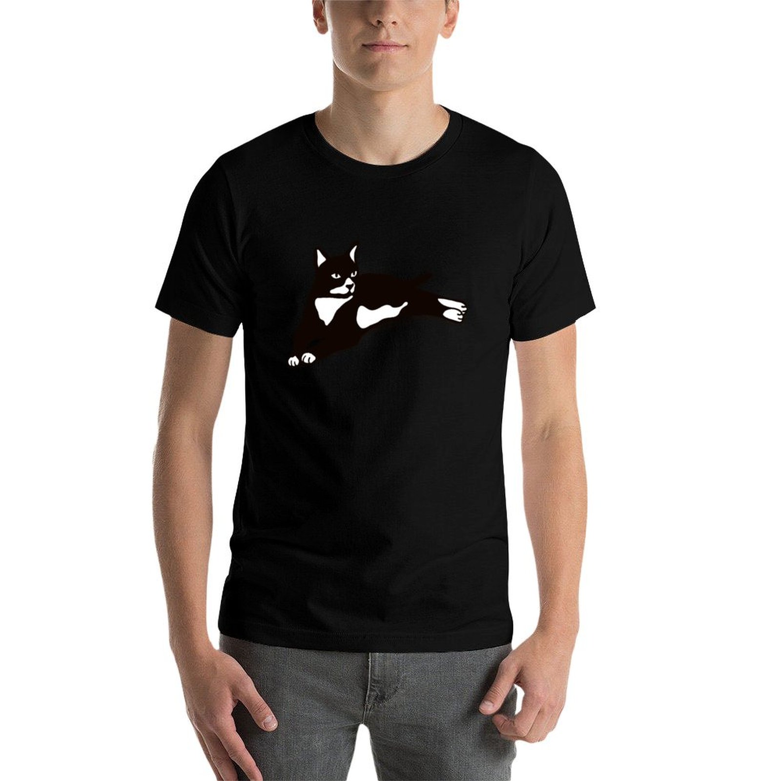 Tuxedo Cat Cat Lady Gift Cat M - Running Gear Gifts For Men 评论和价格