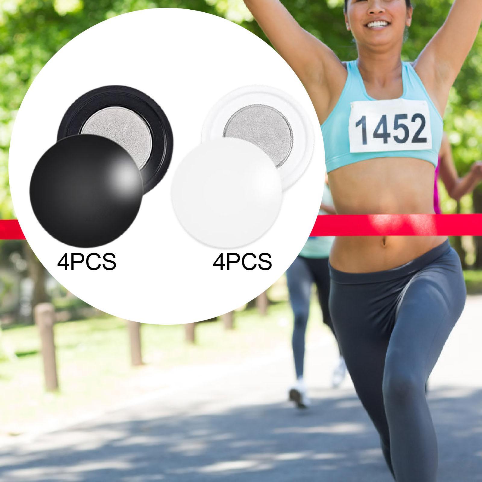 4 Pair Magnetic Race Bib Clips - Running Gear Cool 评论和价格