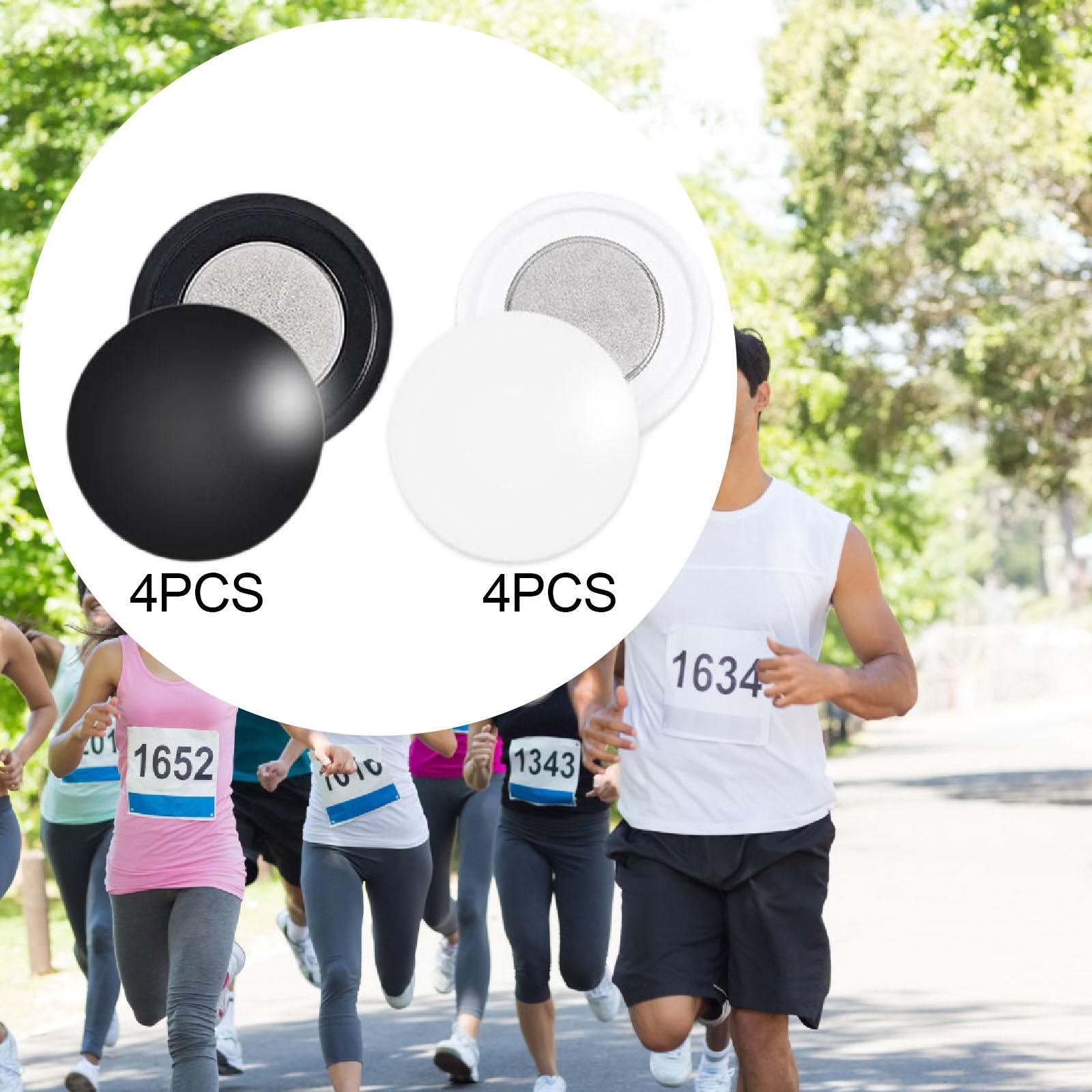 4 Pair Magnetic Race Bib Clips - Running Gear Cool 评论和价格
