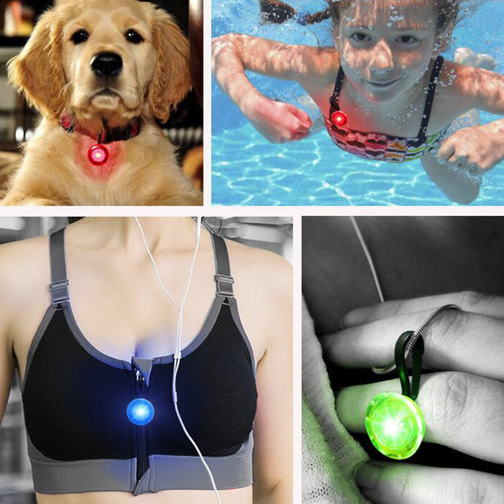 2Pcs Mini LED Waterproof Safet - Running Gear On 评论和价格
