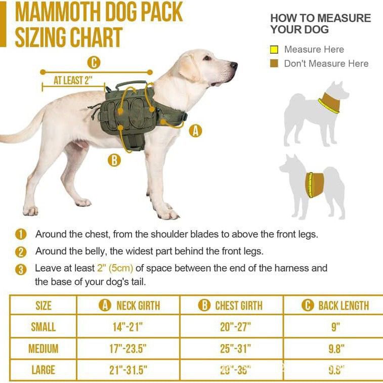New Nylon Dog Backpack with Si - New Gear Running 评论和价格