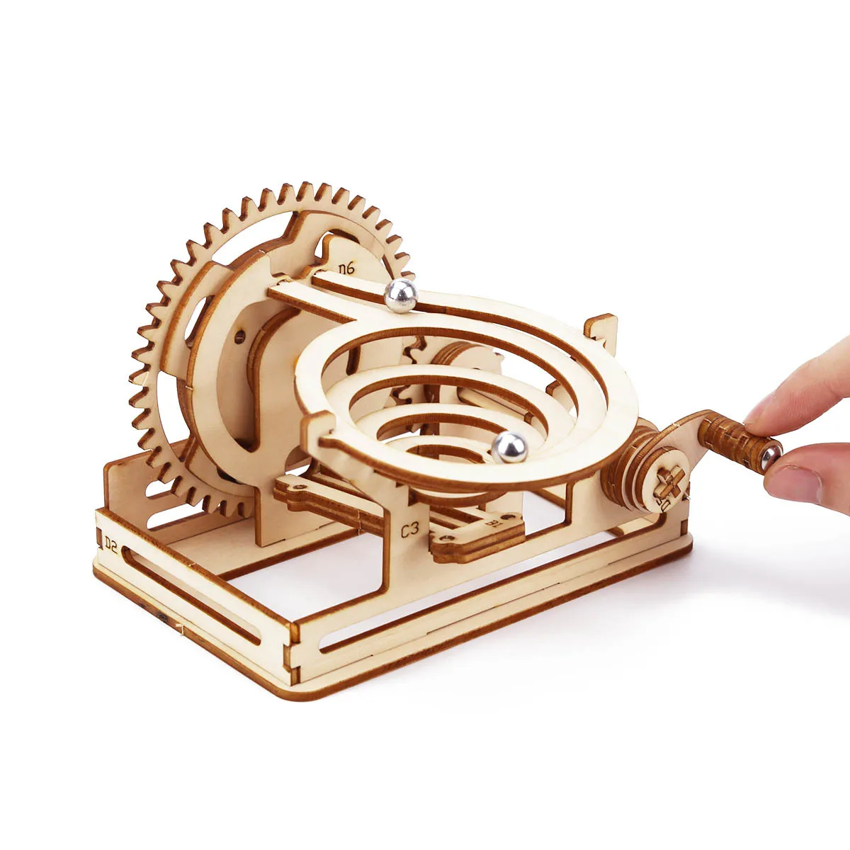 DIY Mechanical Iron Ball Maze  - Running Gear On 评论和价格