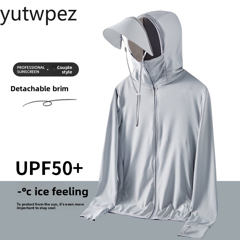 UPF50+ Sun Protection Thin Mes - Running Gear Winter Men 评论和价格