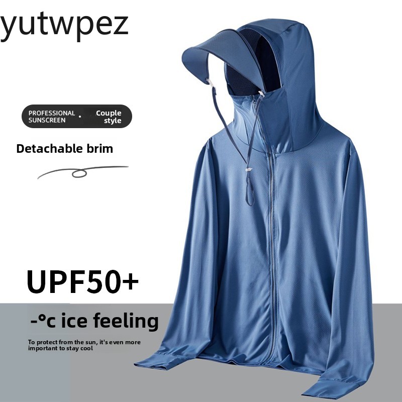 UPF50+ Sun Protection Thin Mes - Running Gear Winter Men 评论和价格
