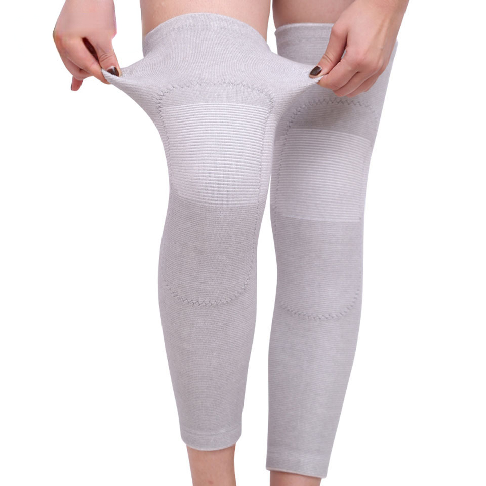 1Pair Long Winter Warm Knee Pa - Running Gear Winter Men 评论和价格