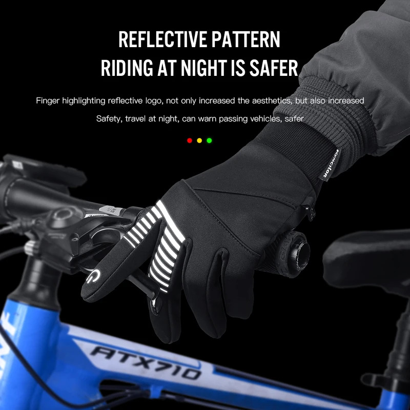Winter Cycling Gloves for Men  - Running Gear Winter Men 评论和价格
