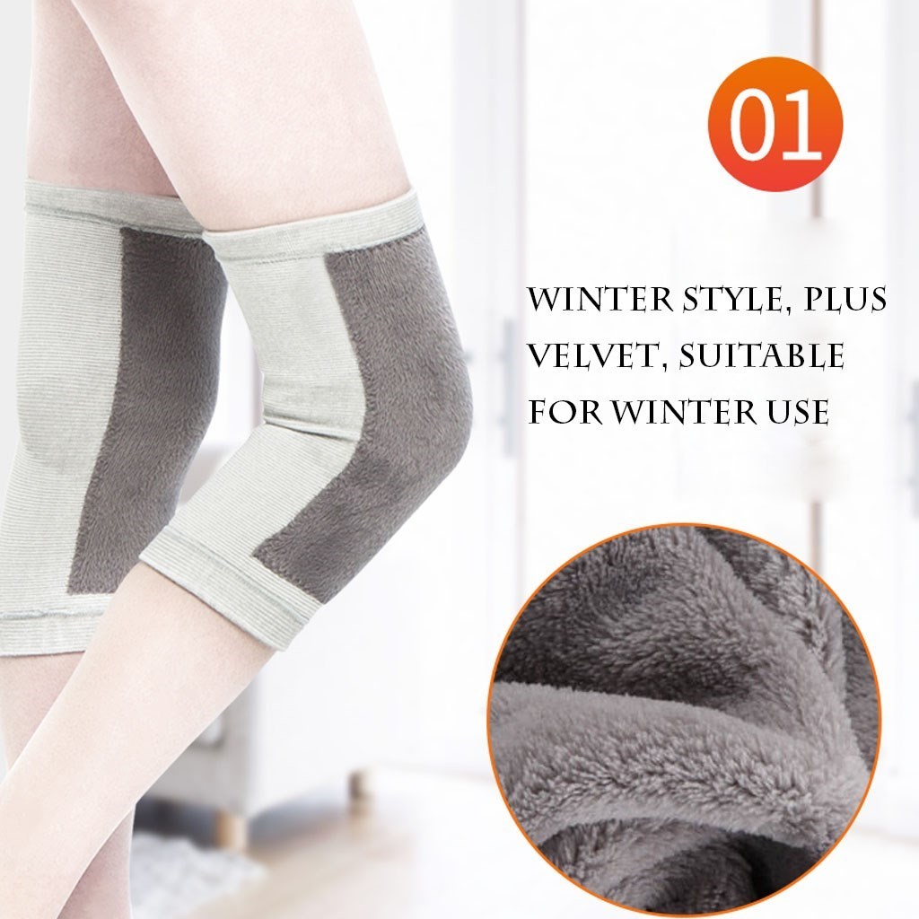 WOSWEIR-1 Pair Winter Warm Kne - Running Gear Winter Men 评论和价格