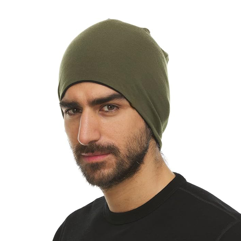 Unisex 100% Merino Wool Beanie - Running Gear Winter Men 评论和价格