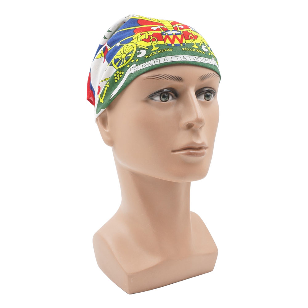 Haiti Flag Bandana 100% Cotton - Running Gear Gifts For Men 评论和价格