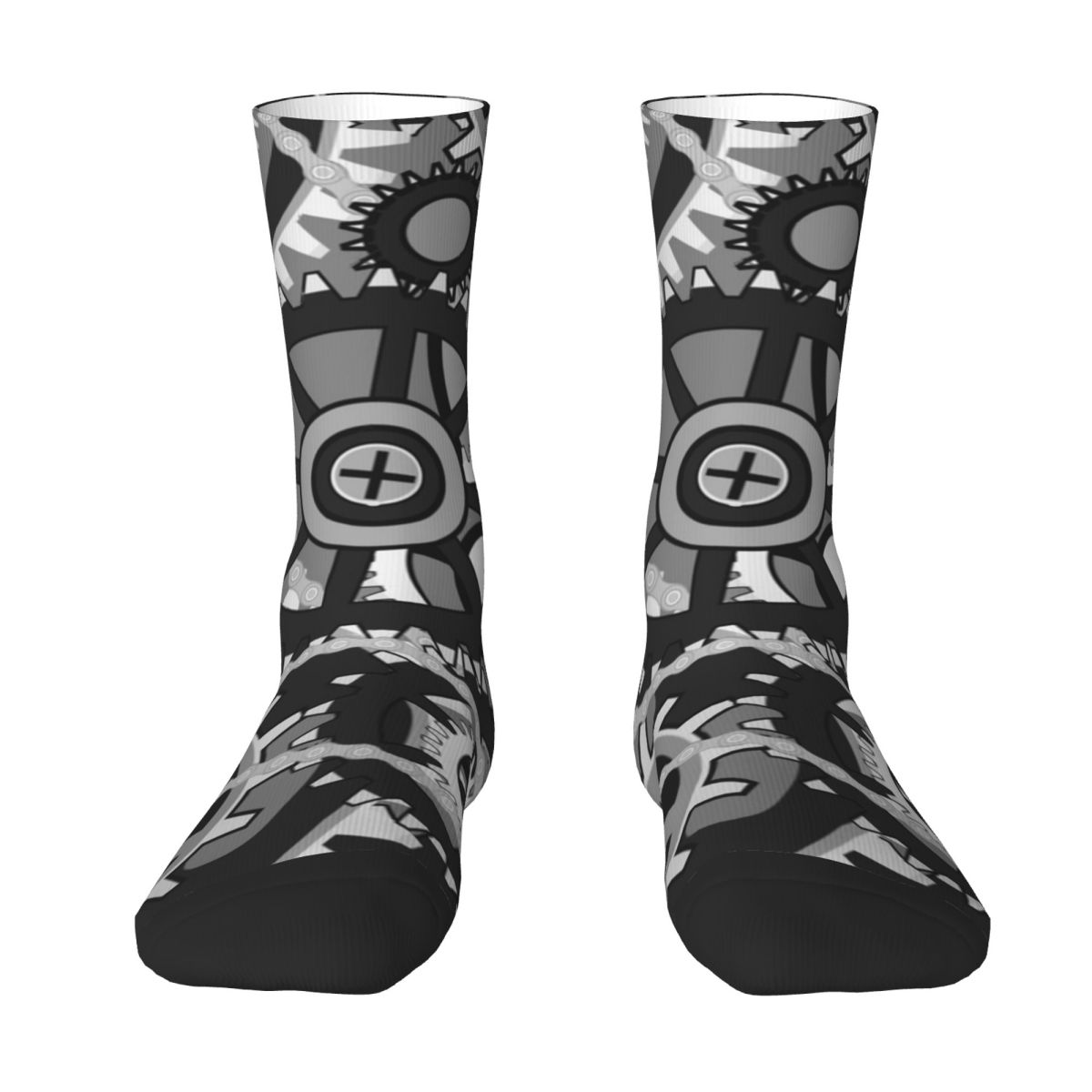 Gears Vintage Wheels Stockings - Running Gear Gifts For Men 评论和价格