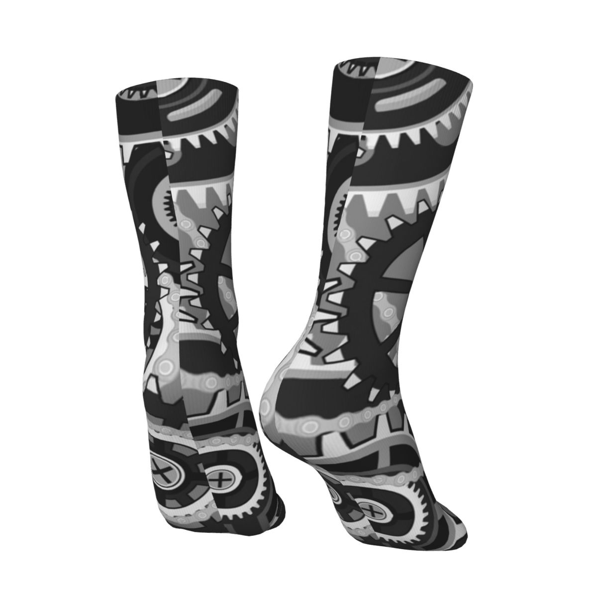 Gears Vintage Wheels Stockings - Running Gear Gifts For Men 评论和价格